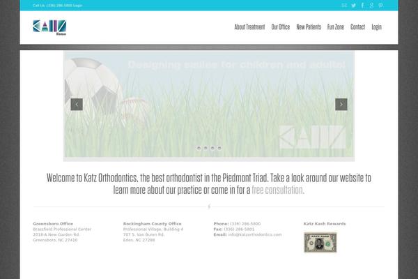 Nine theme site design template sample