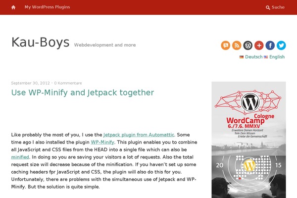 Site using Embed-privacy plugin