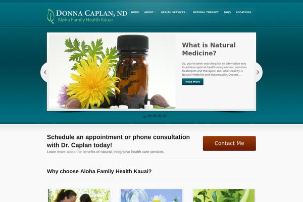 Prospect theme site design template sample