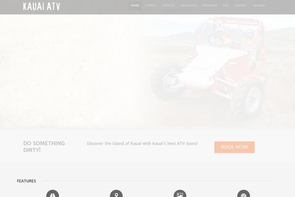 Trek theme site design template sample