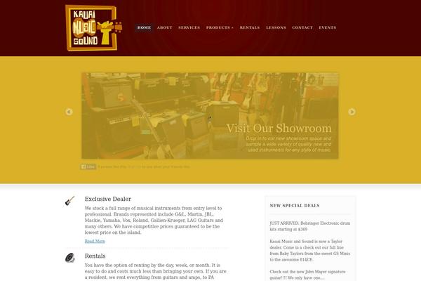 Coffee Break theme site design template sample