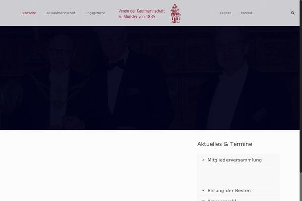 BeTheme Child theme site design template sample