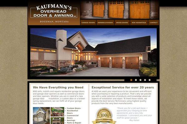 kaufmannsdoor.com site used Kod