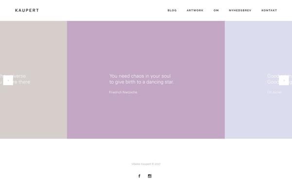 Stockholm theme site design template sample