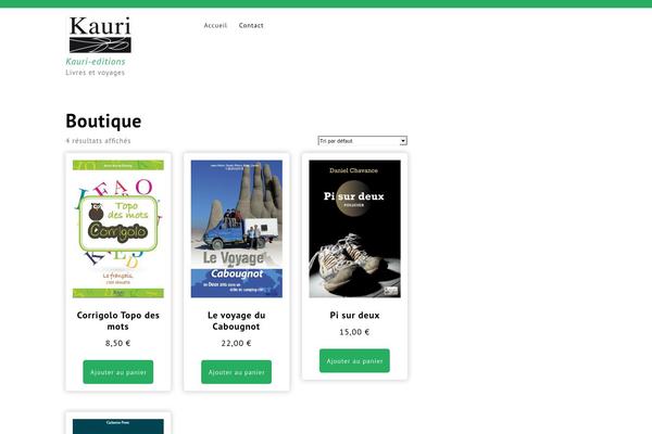 kauri-editions.com site used Author-writer