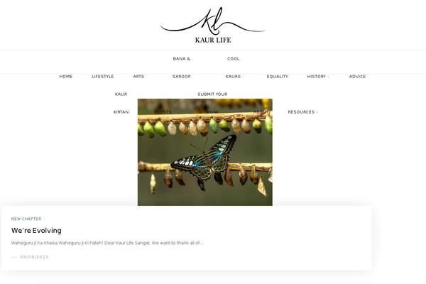 Sitka theme site design template sample