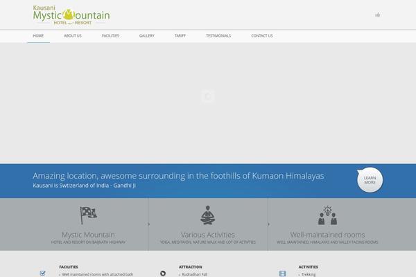 Circles theme site design template sample