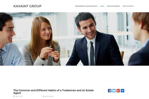 Verbo theme site design template sample