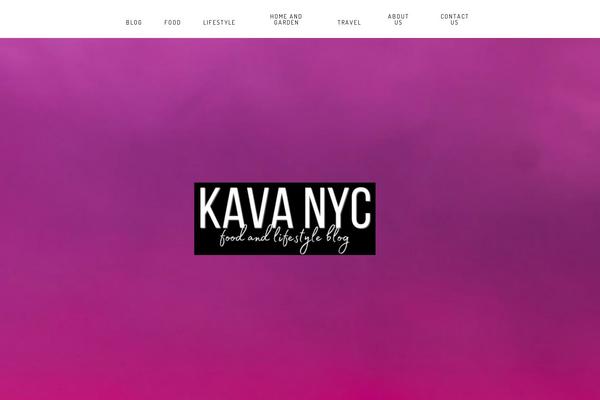 Café Pro theme site design template sample