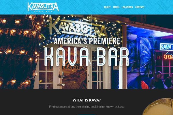 Coffee & Cream theme site design template sample