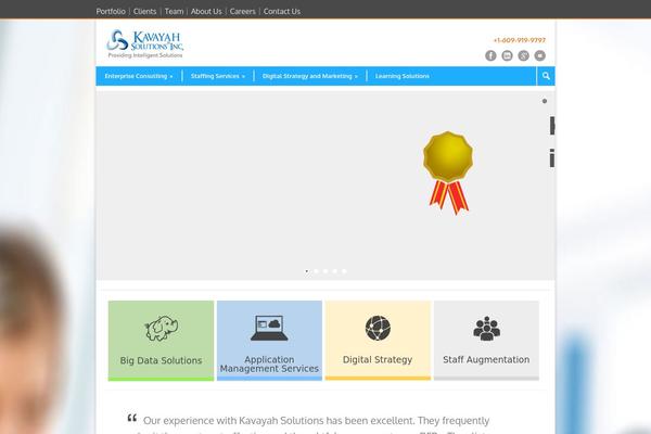 Modernize v3 theme site design template sample