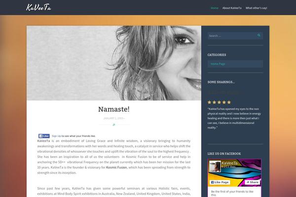 Story theme site design template sample
