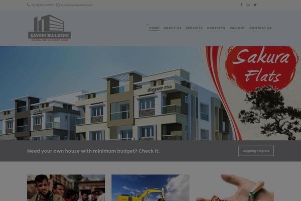 Structure theme site design template sample