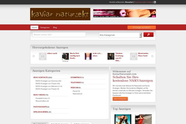 ClassiPress theme site design template sample