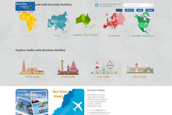 BookYourTravel theme site design template sample