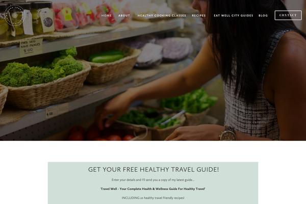 Salient theme site design template sample