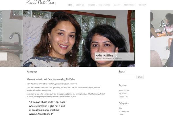 Impero theme site design template sample