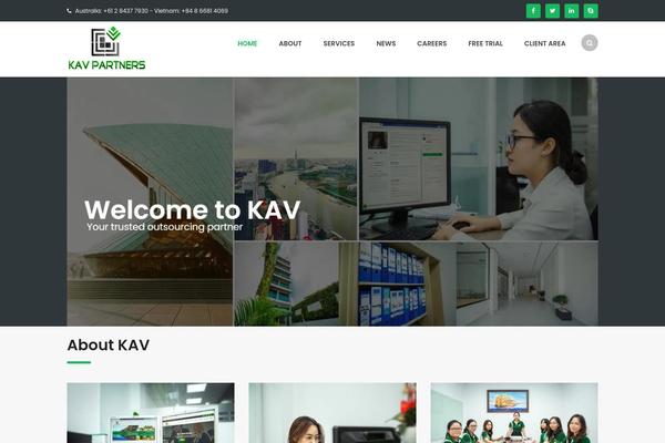 Finance theme site design template sample