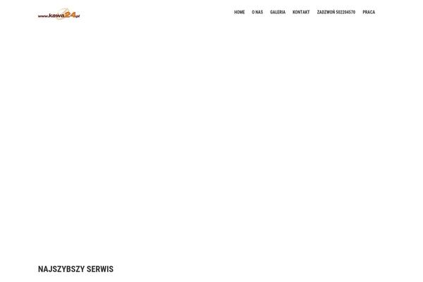 kawa24.pl site used Supply