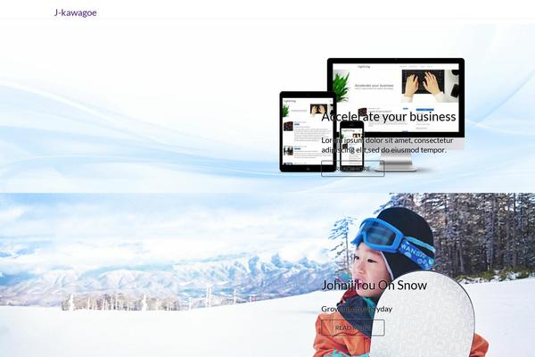 Lightning-child theme site design template sample