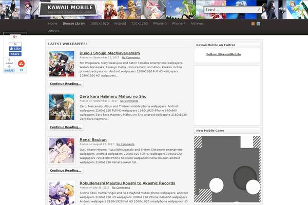 kawaii-mobile.com site used Publishable-mag