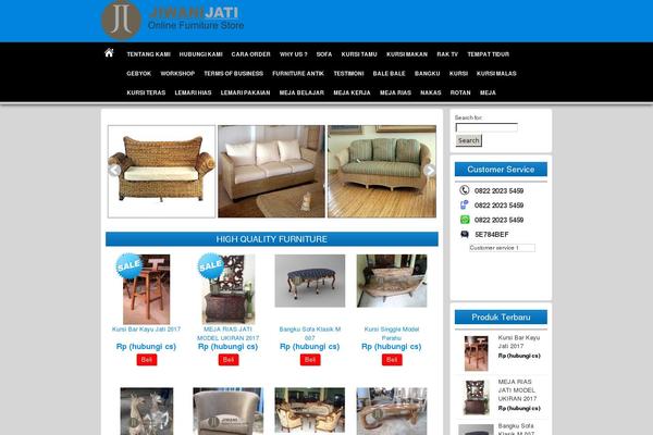 Pasaraya theme site design template sample