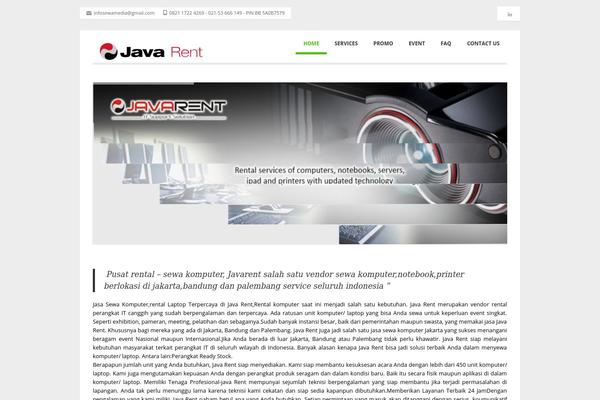 Nomos theme site design template sample