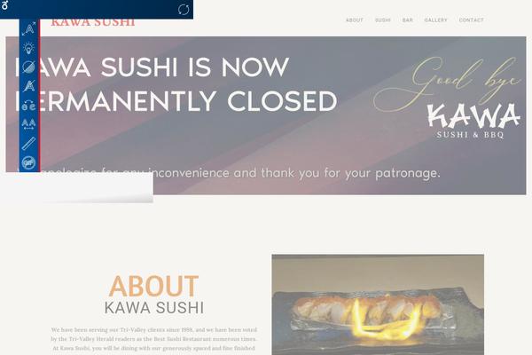 Fable theme site design template sample