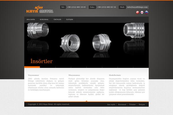 Globex theme site design template sample