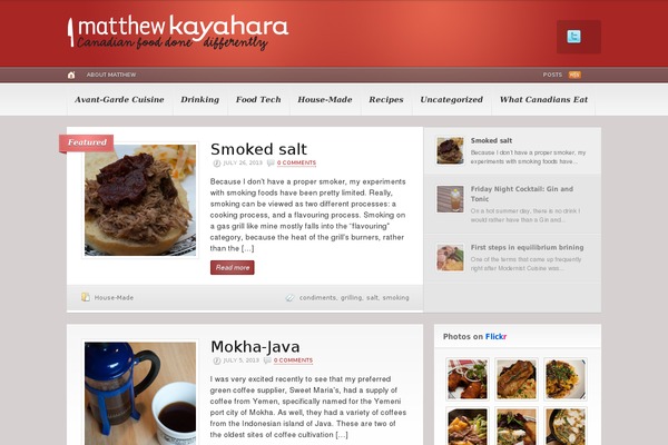 Headlines theme site design template sample