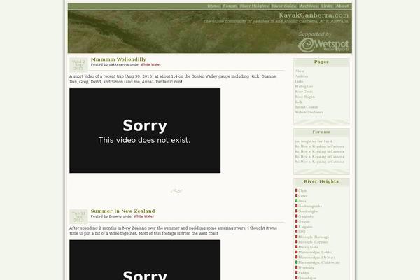 kayakcanberra.com site used Connections-reloaded-15