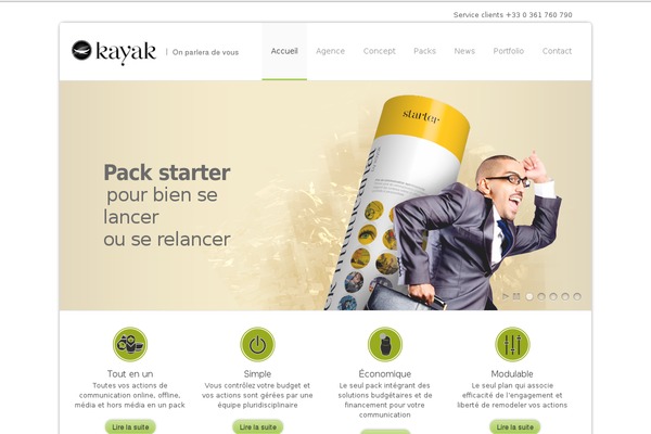 kayakcommunication.fr site used 789theme