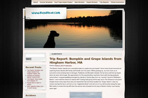 Adventure Journal theme site design template sample