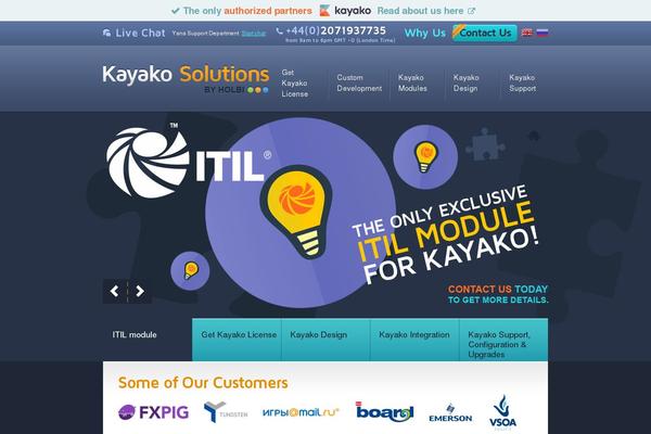 Site using Promotion Slider plugin