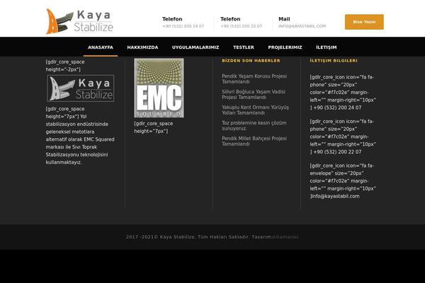 Realfactory theme site design template sample