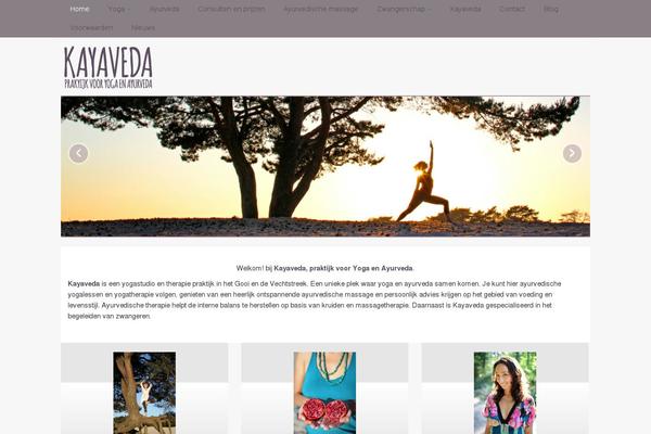 Neuro theme site design template sample