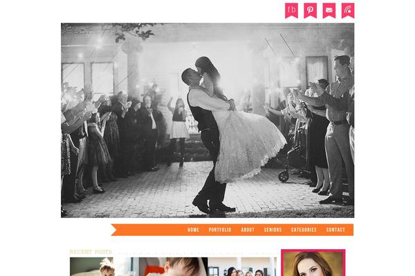 Prophoto4 theme site design template sample