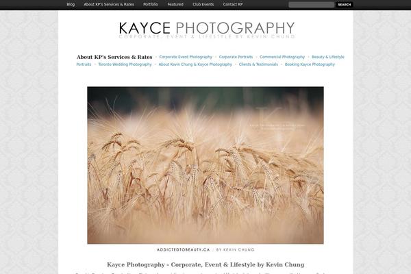 Pacifica theme site design template sample