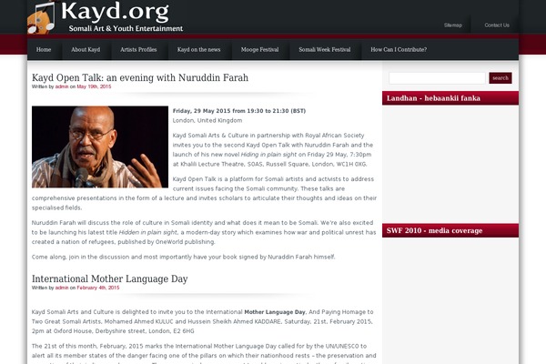 kayd.org site used Loveblog
