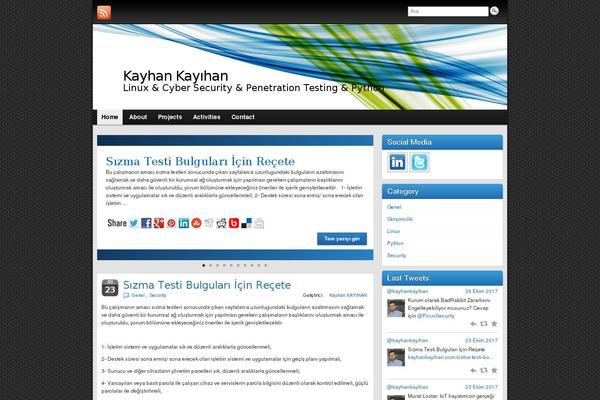 Site using Kebo Twitter Feed plugin