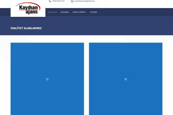 kayihanajans.com site used Albantheme
