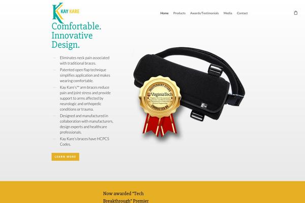 Salient theme site design template sample