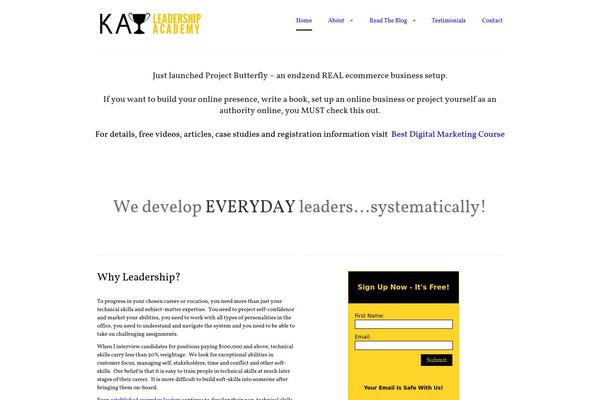 Silicon theme site design template sample
