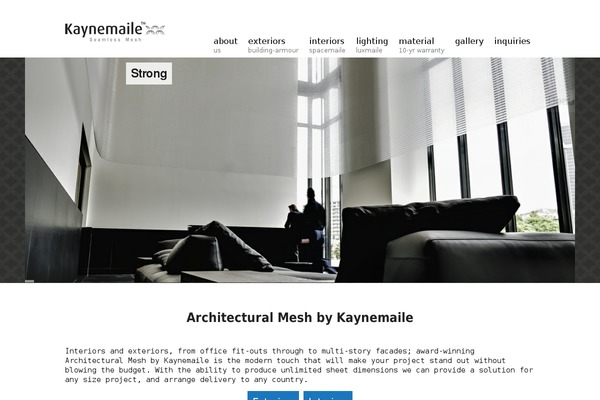 Nitro theme site design template sample