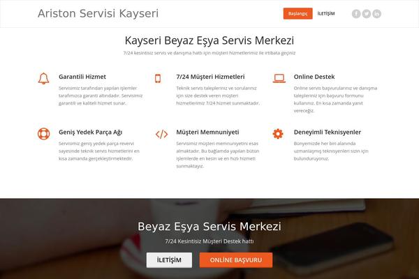 Appointment theme site design template sample