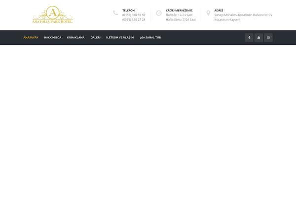 Roof theme site design template sample