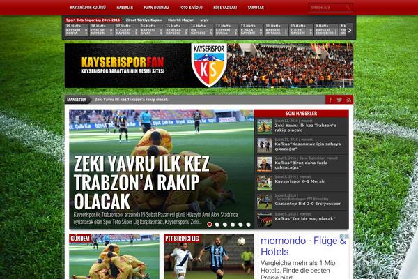 Donovan theme site design template sample