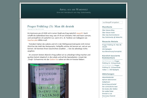 Concrete theme site design template sample