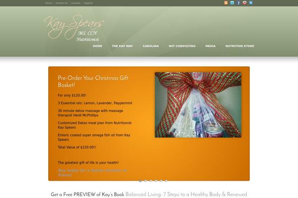 Karma theme site design template sample