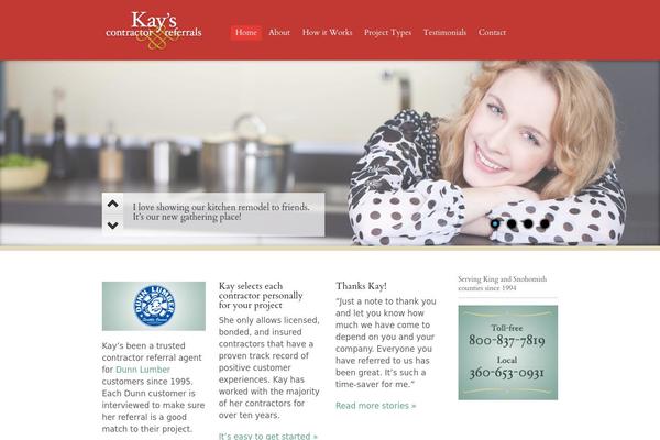 Whitelight theme site design template sample